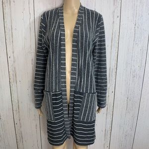 Sinuous Striped Cardigan